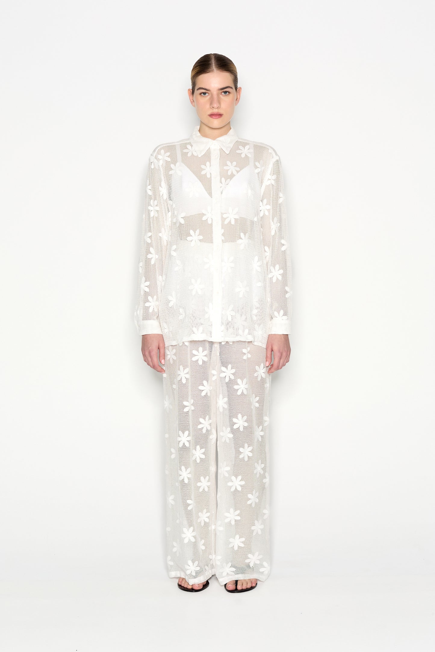 Nadia Rapti Margarita Shirt White