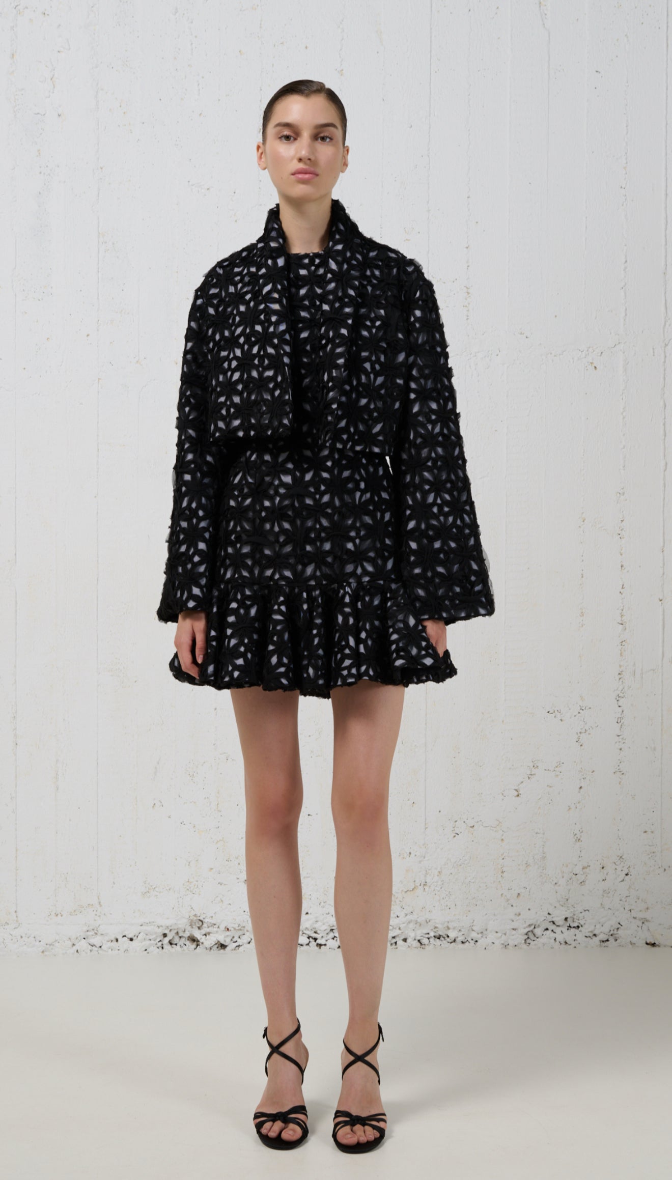 Stelios Koudounaris Garden Cropped Jacket