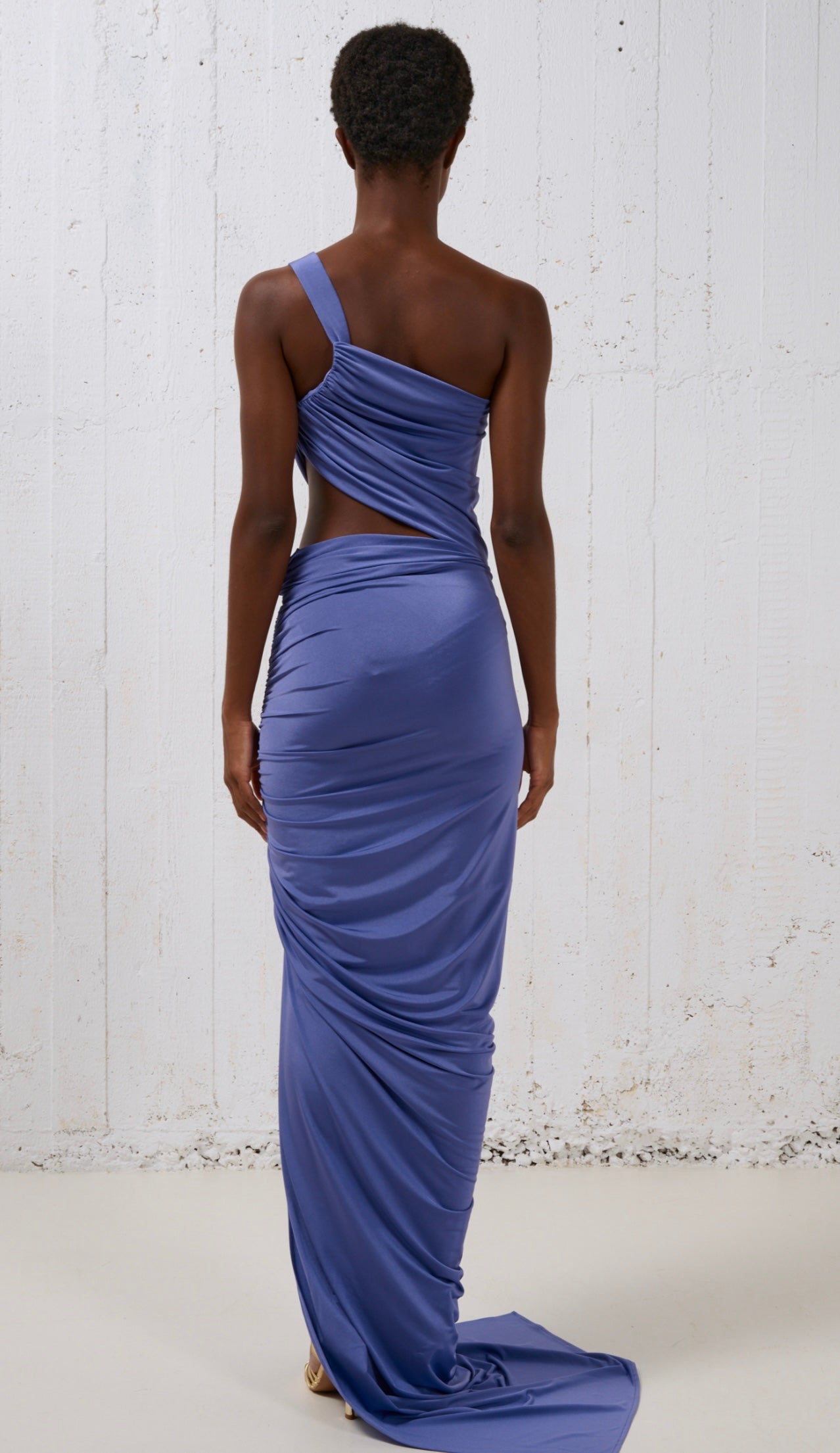 Stelios Koudounaris Cut Out Asymmetric Dress