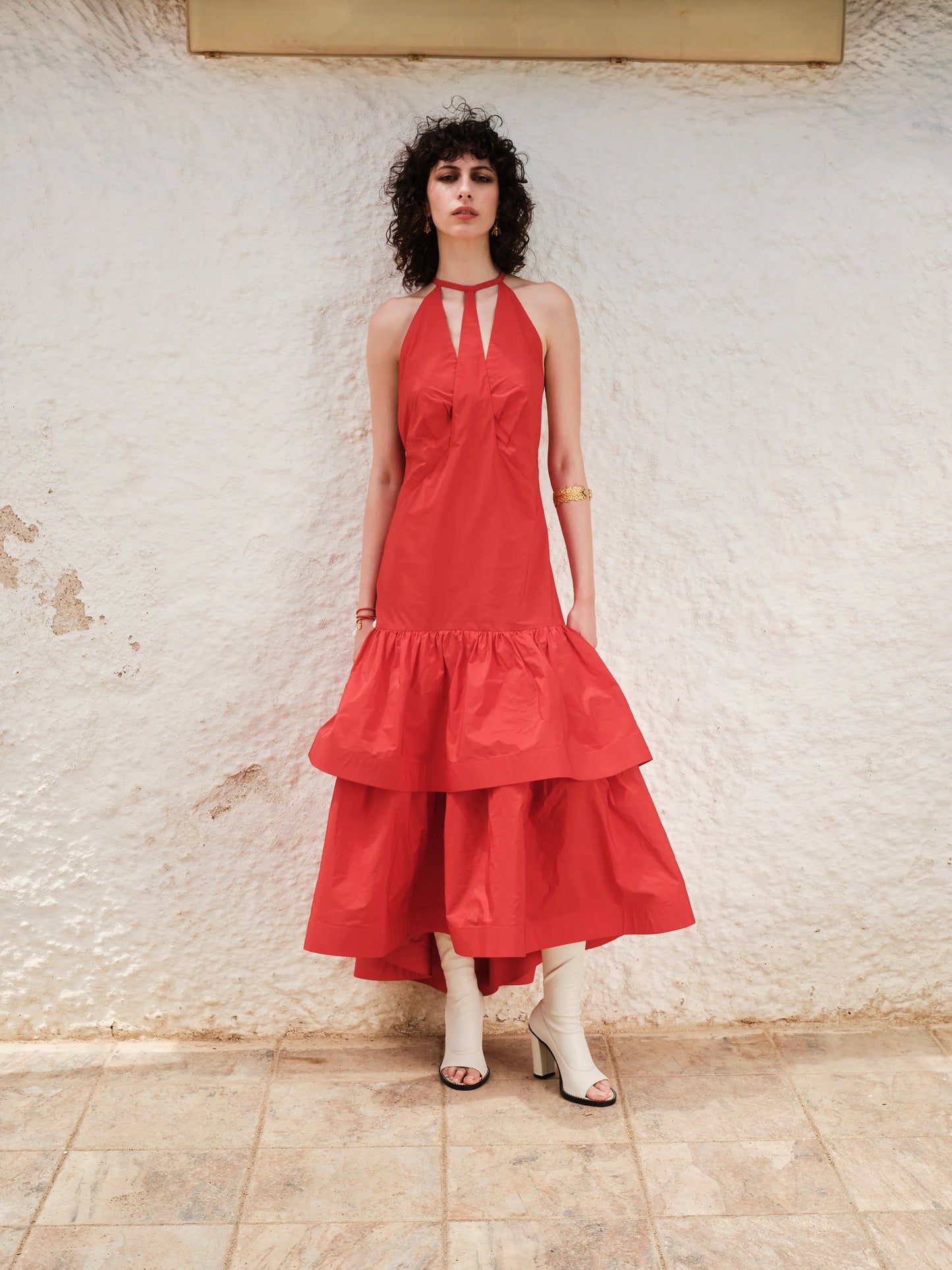 Zeus+Dione Eucalyptus Dress