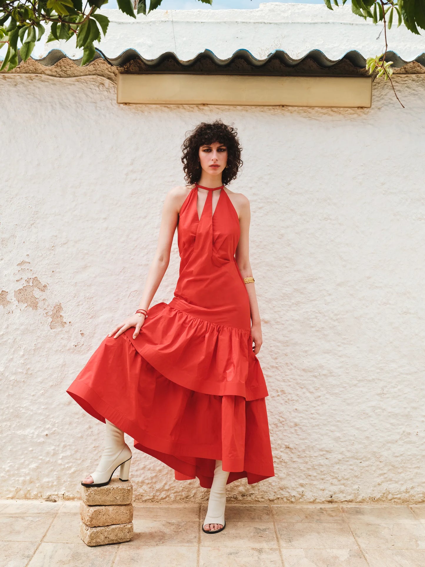 Zeus+Dione Eucalyptus Dress