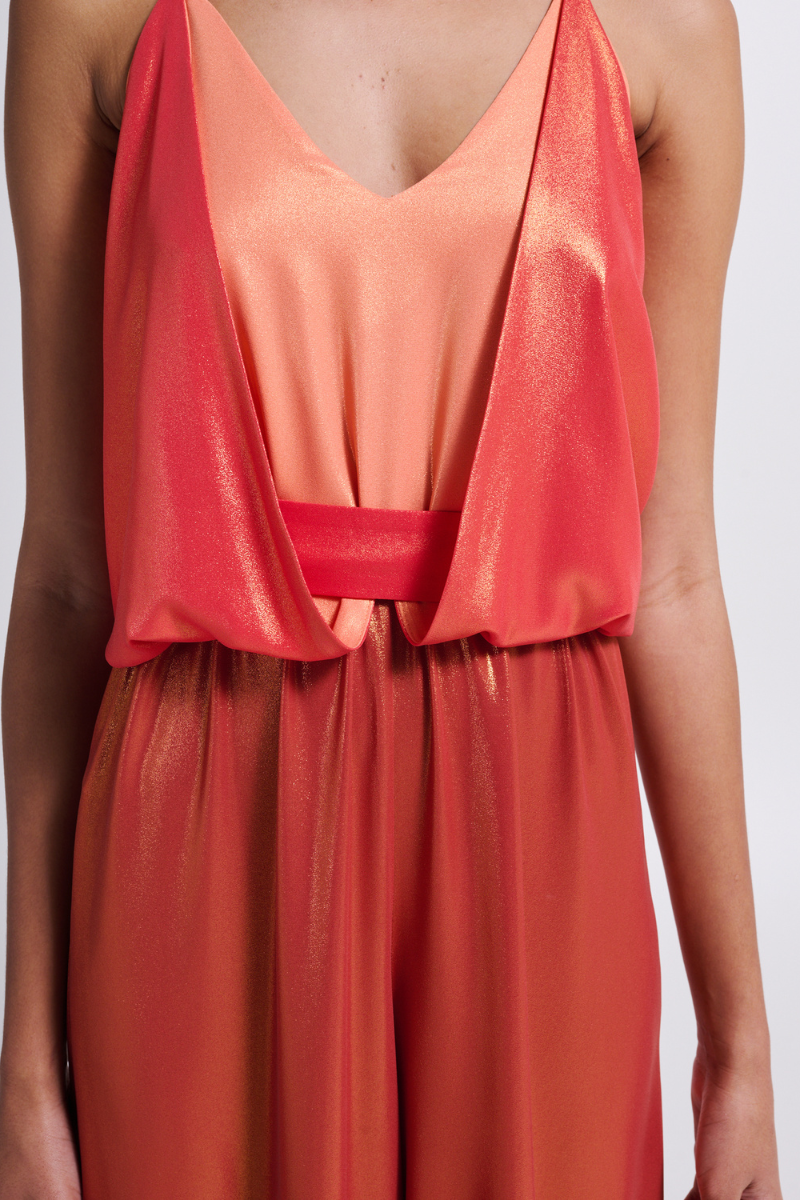 Stelios Koudounaris Layered Bustier Jumpsuit