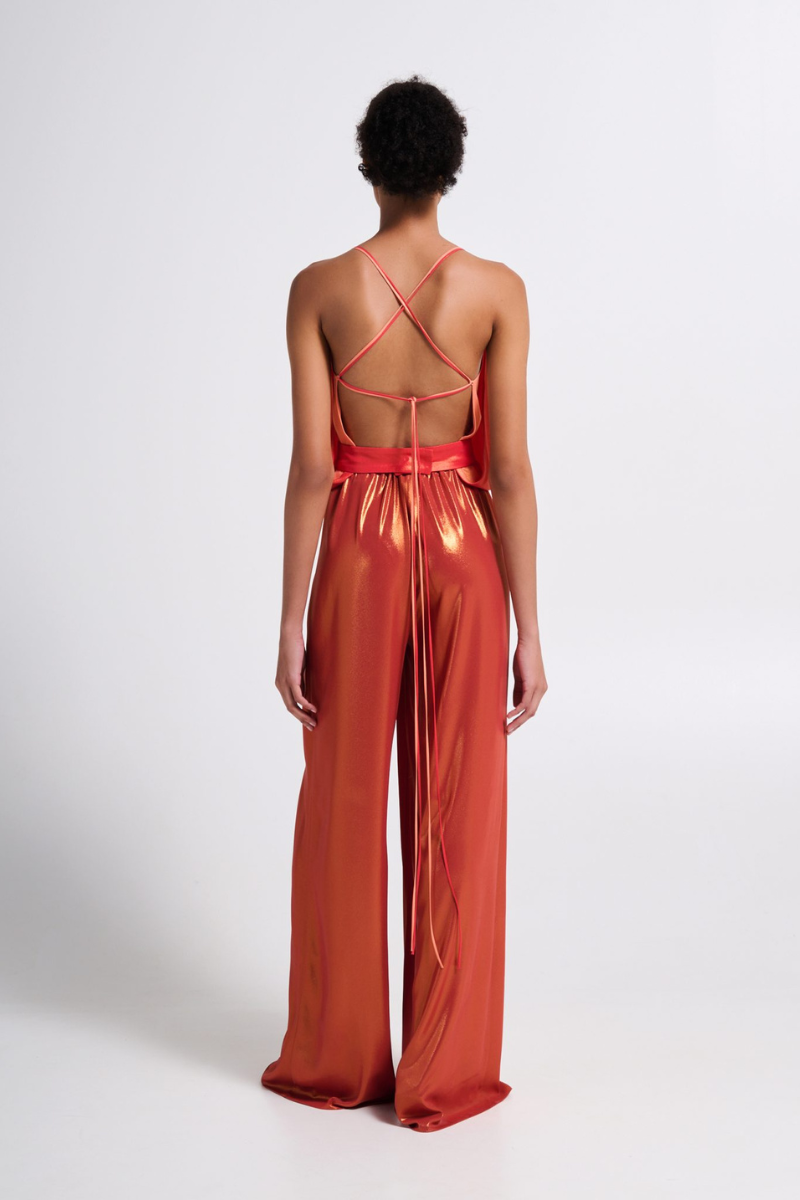 Stelios Koudounaris Layered Bustier Jumpsuit