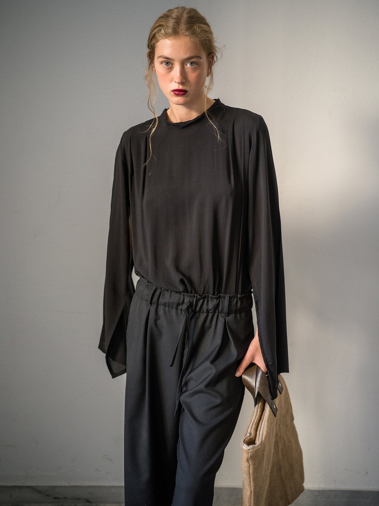 Key Cord Trousers Black