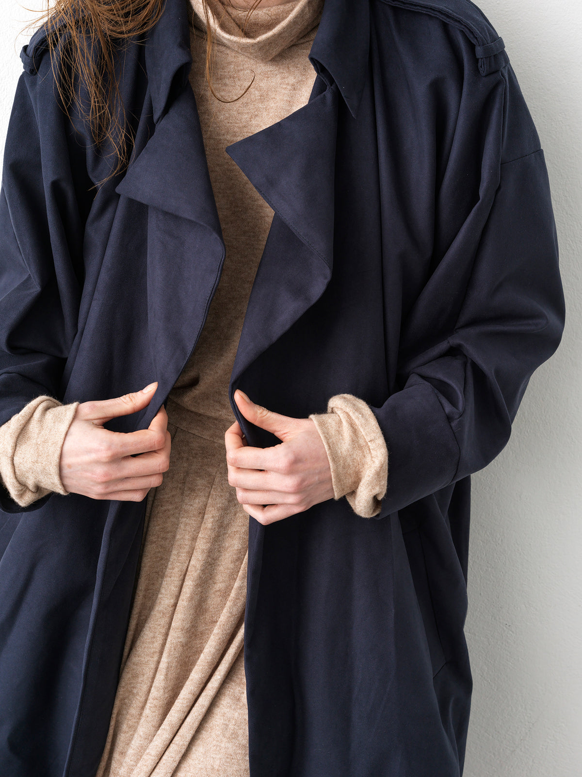 Key Street Gabardine Navy blue