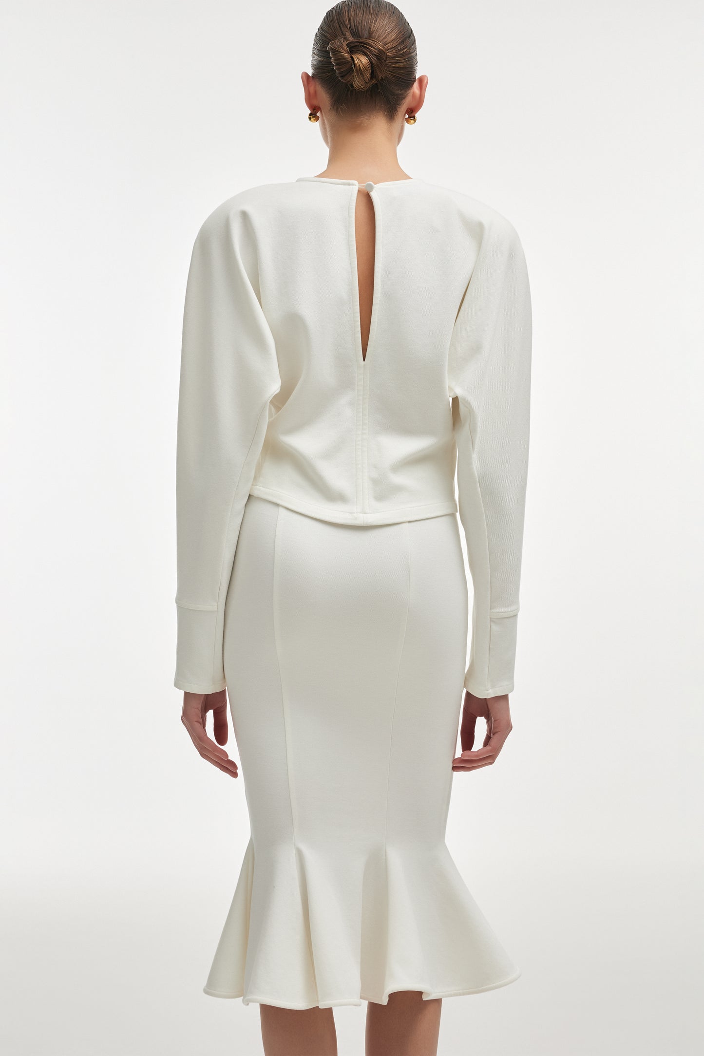 Nadia Rapti Fleur Top White
