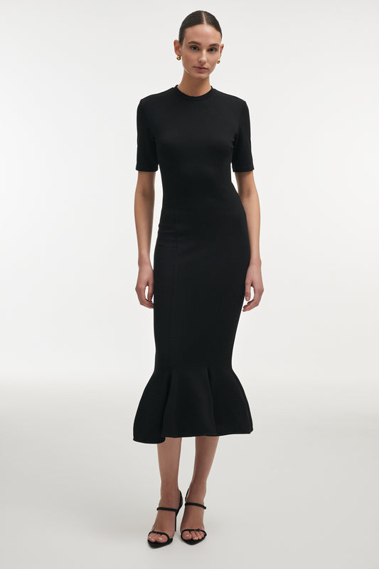 Nadia Rapti Fleur Dress Black