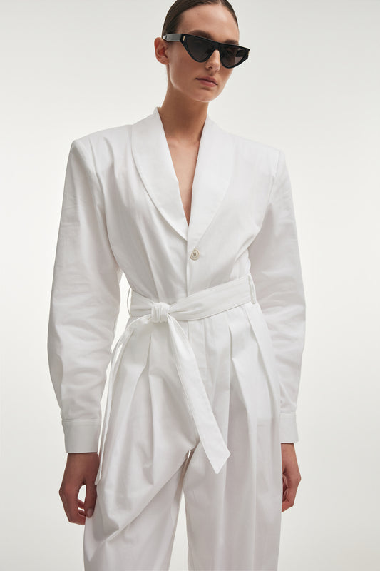 Nadia Rapti Pure Jumpsuit White