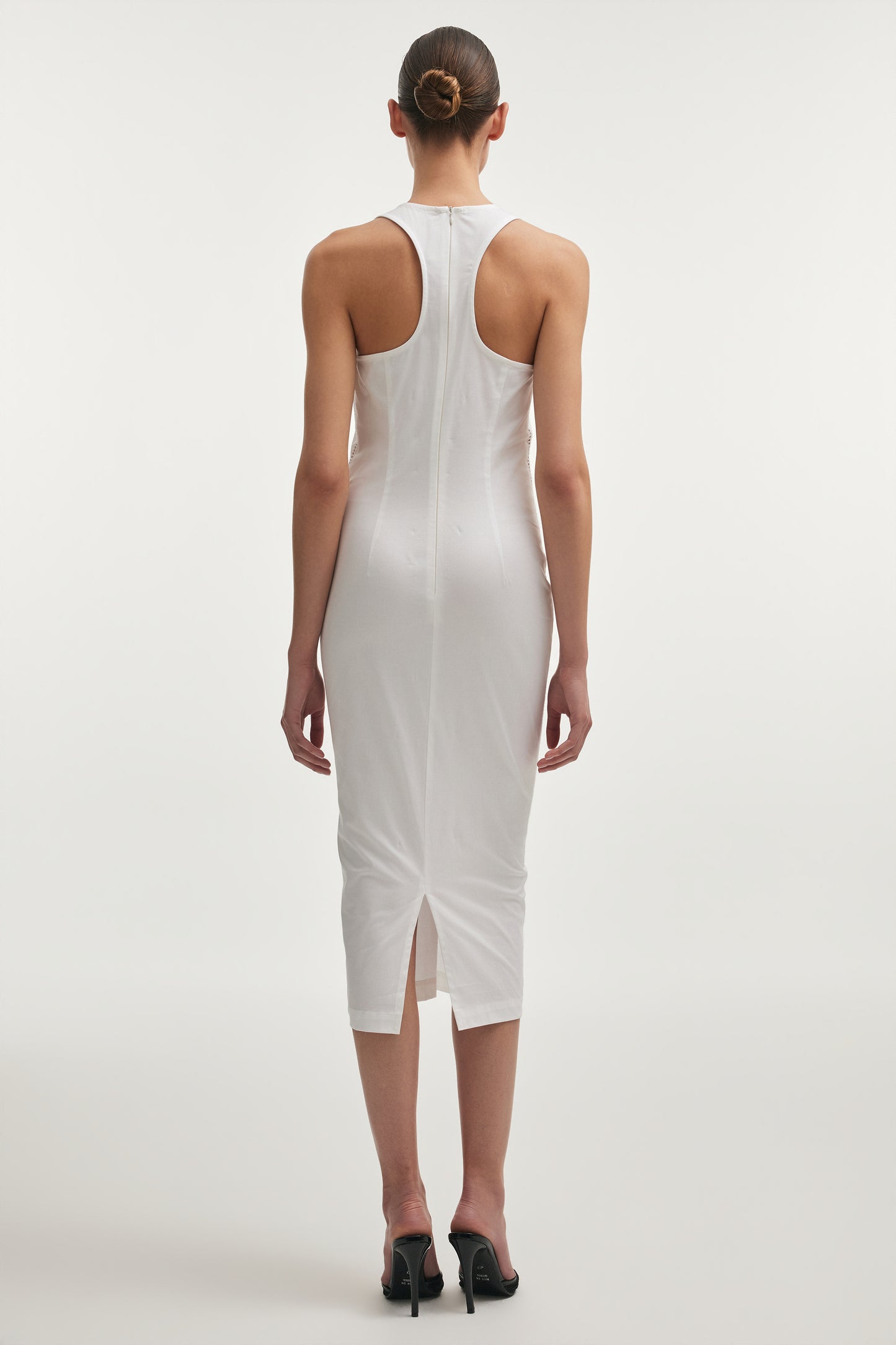 Nadia Rapti Dama Dress White