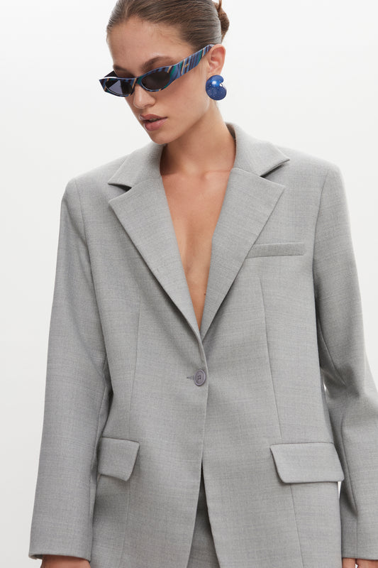 Nadia Rapti Tempo Blazer Grey