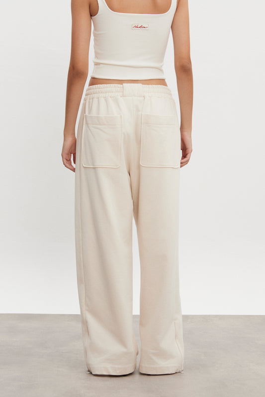 Nadia Rapti Zen Trackpants Ecru W/M