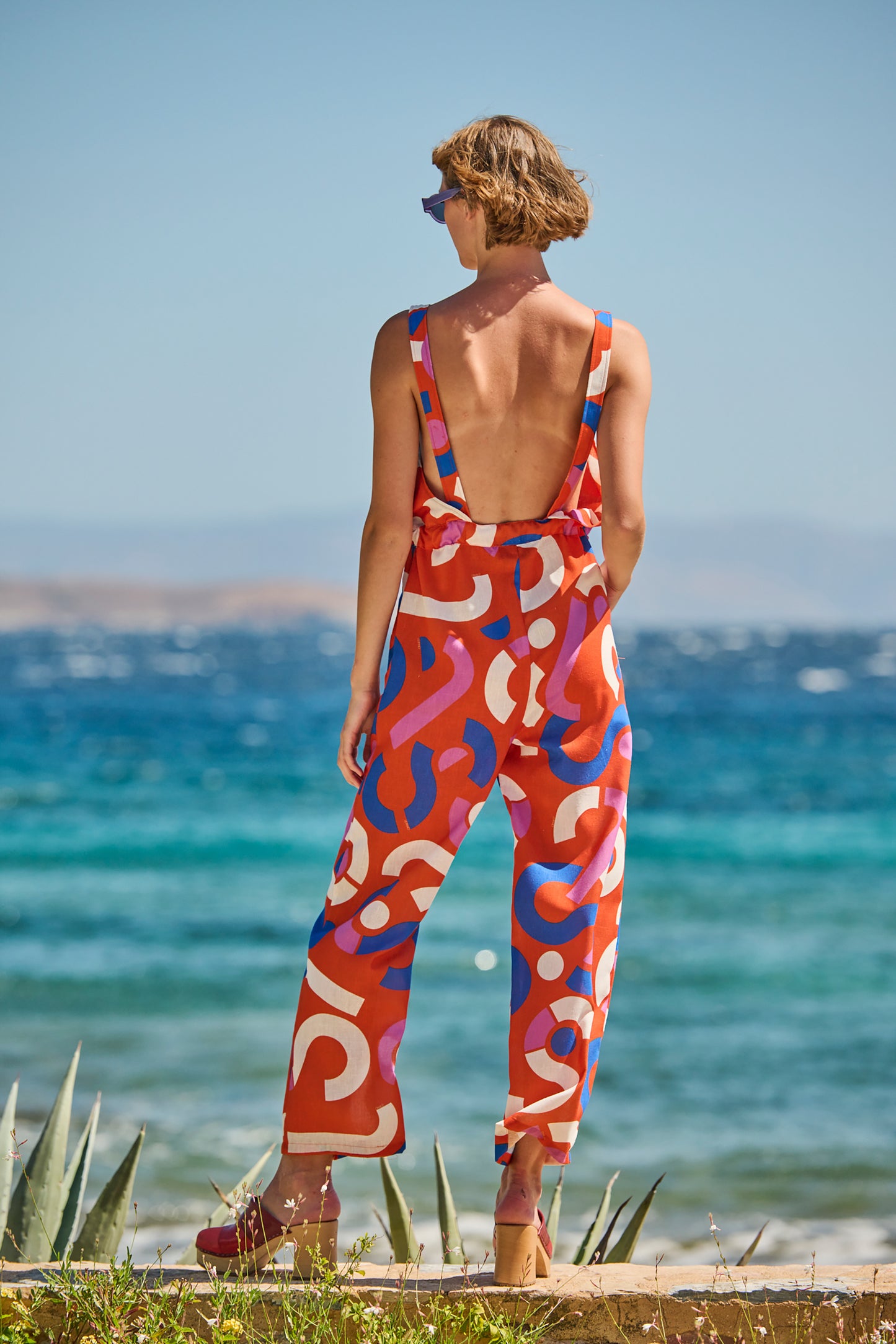 AnnieP Onesie Jumpsuit Orange