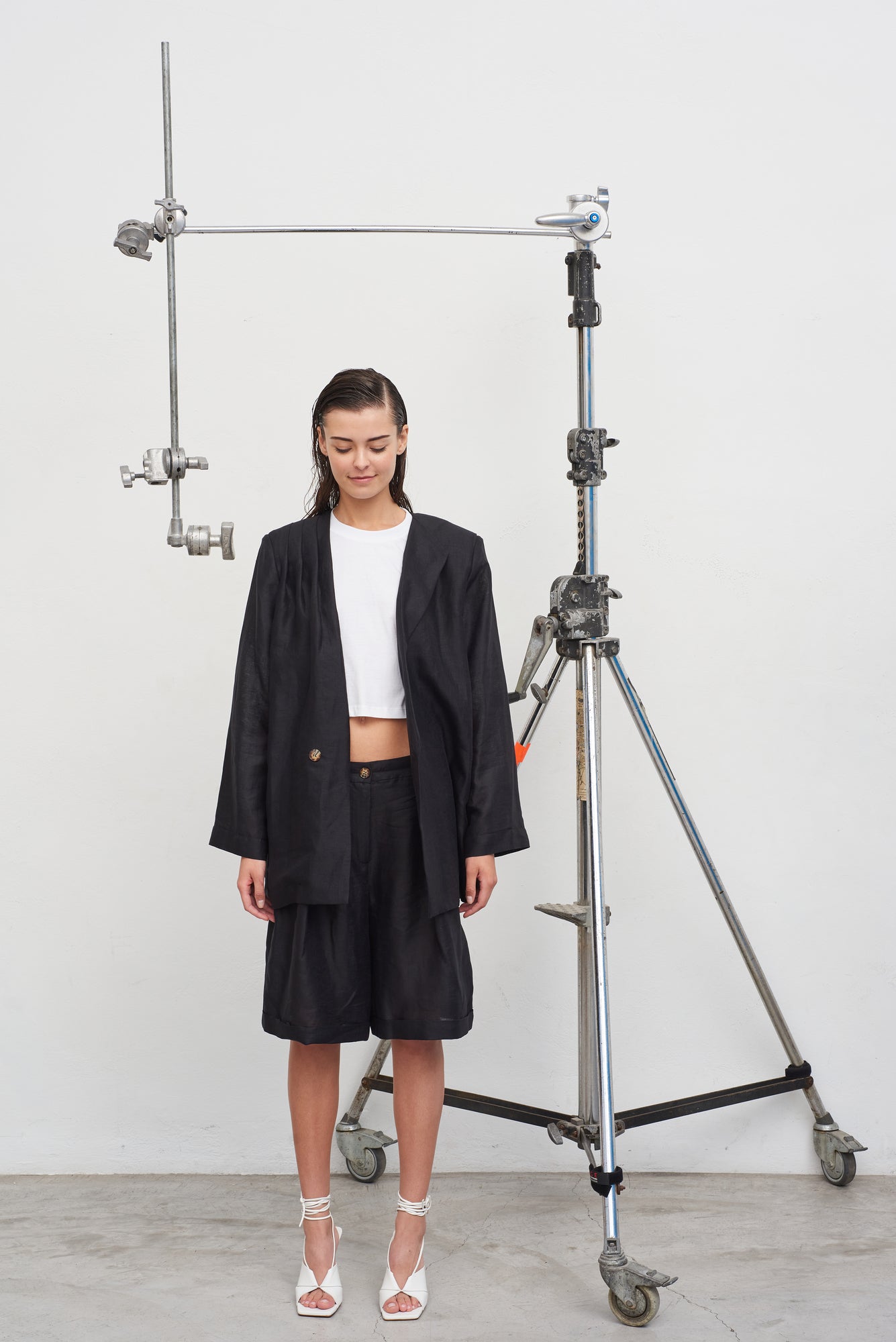 Key Cropped T-shirt Top