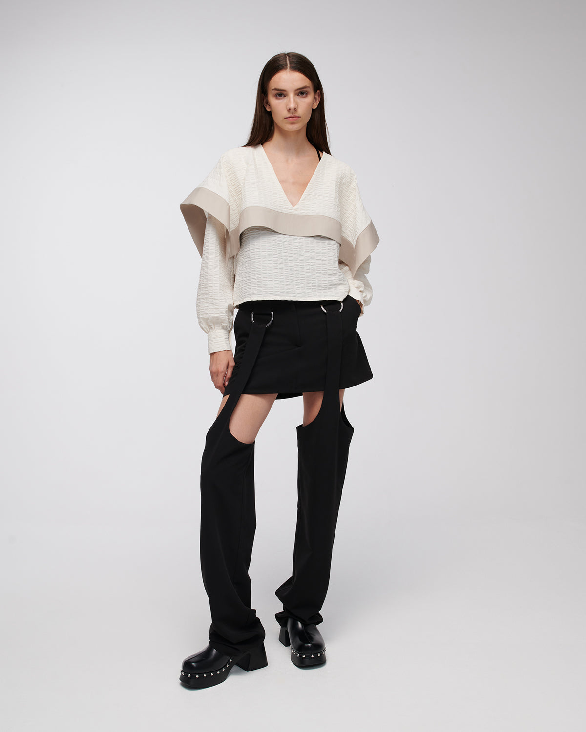 Stelios Koudounaris Sailor’s Shirt Top