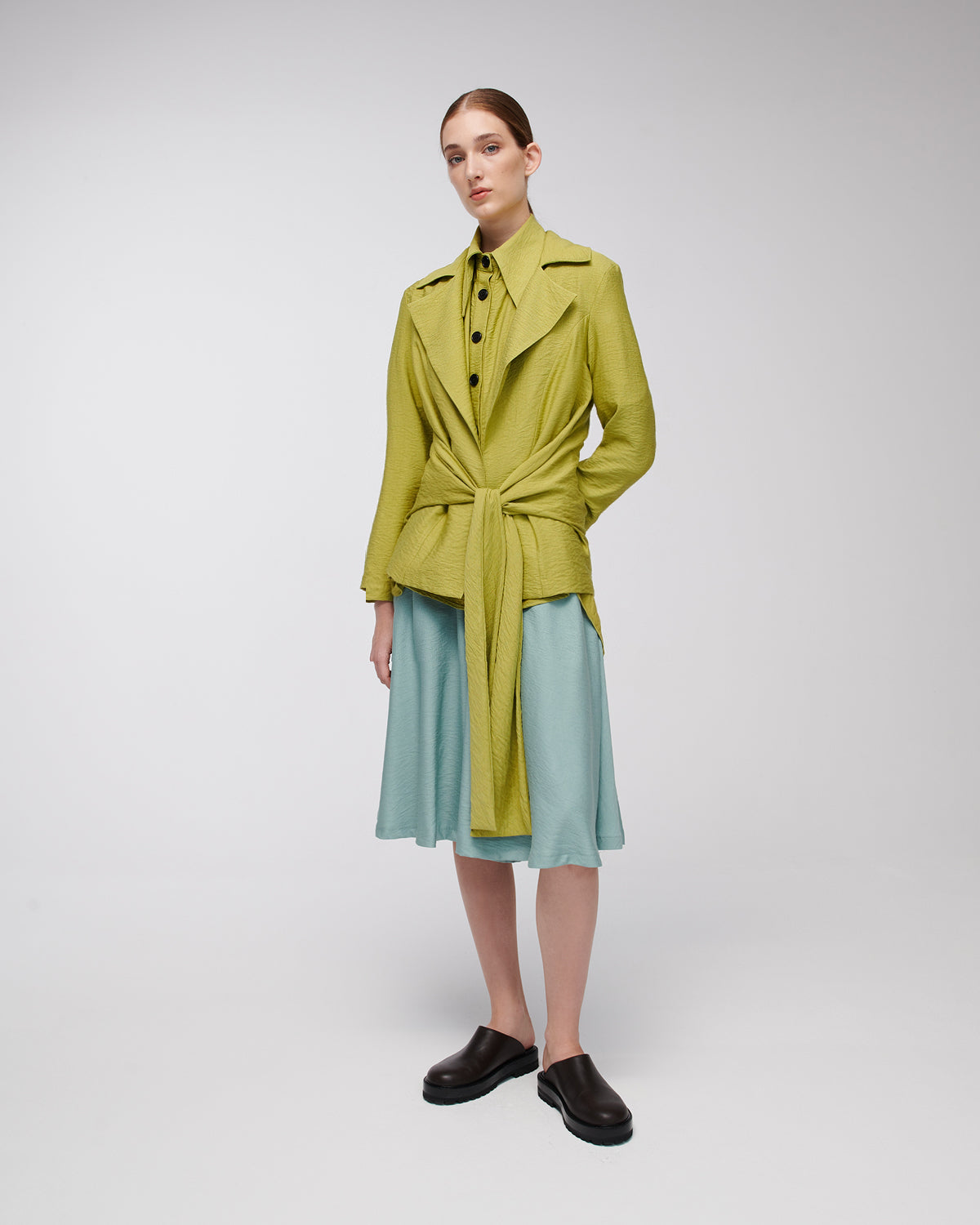 Stelios Koudounaris Wrap Over Jacket