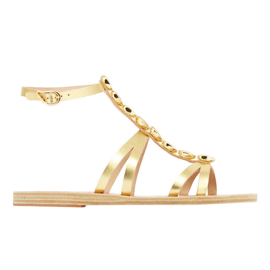 Ancient Greek Sandals Doris Gold