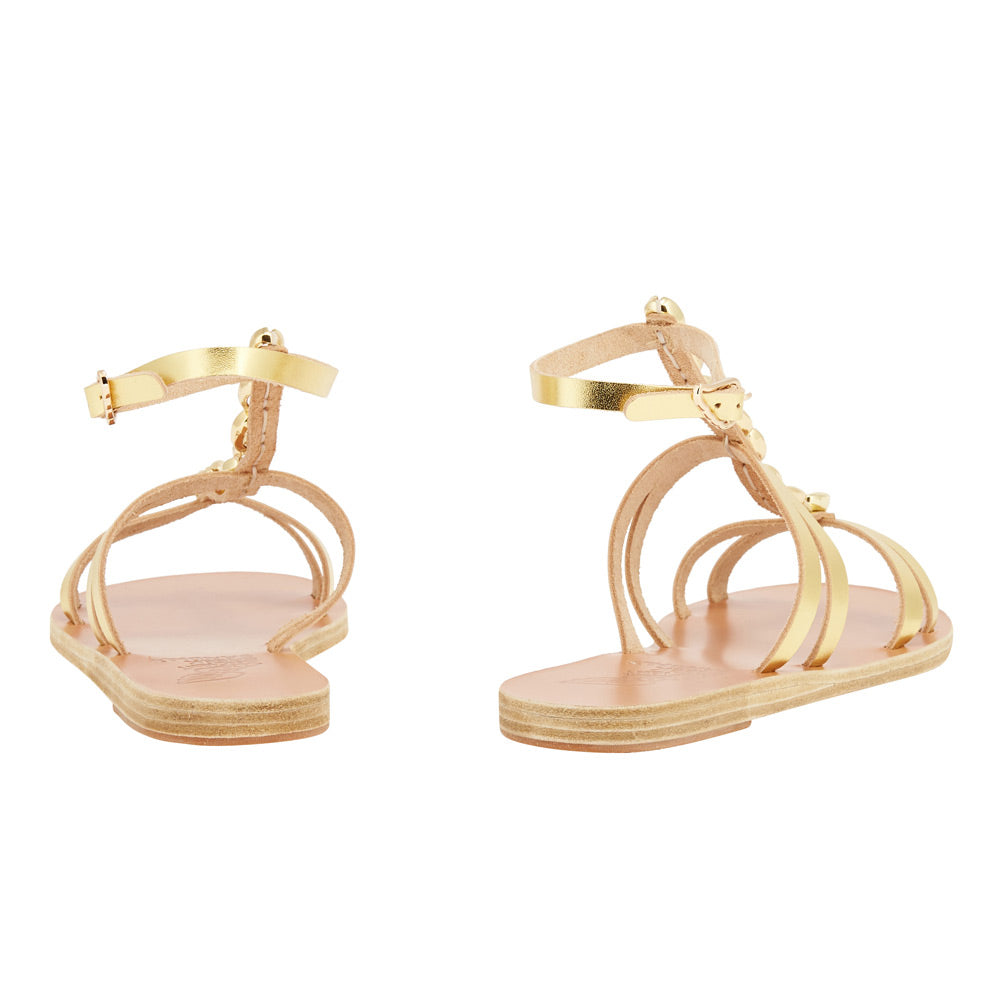 Ancient Greek Sandals Doris Gold