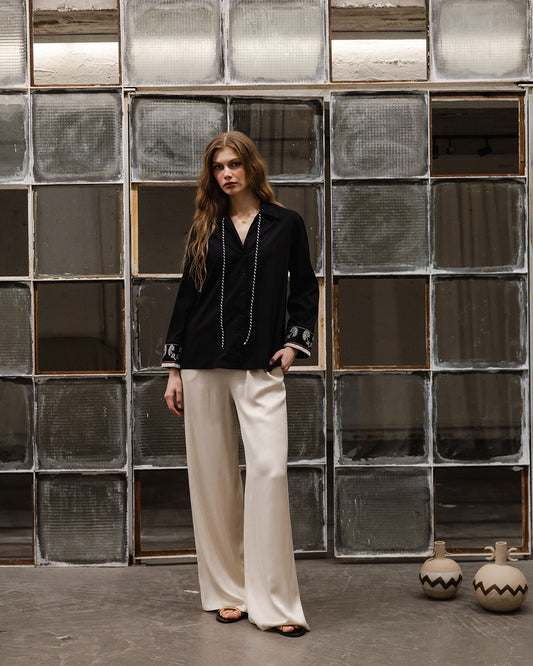 Klotho Thaleia Shirt Black