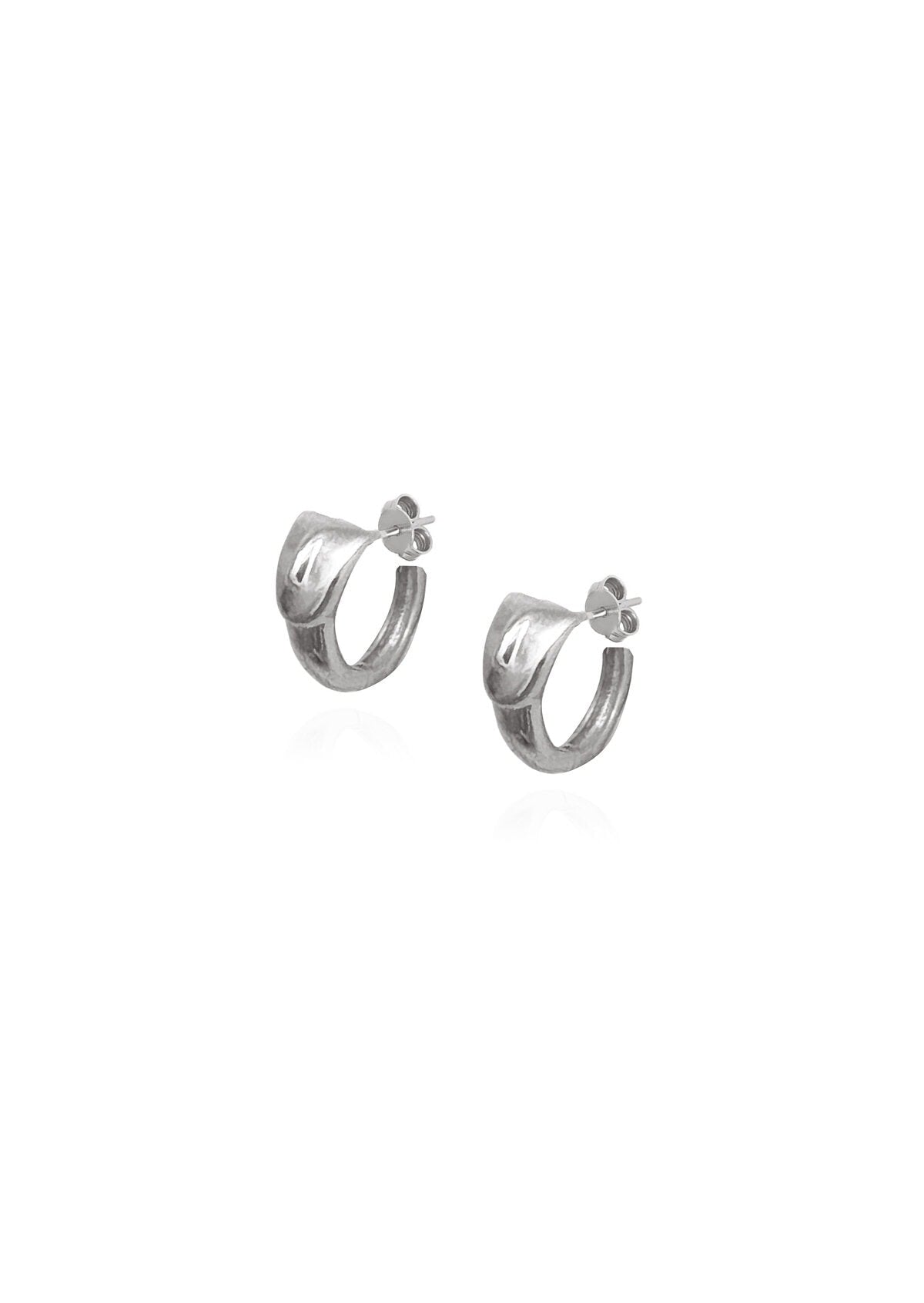 Hermina Inoe Mini Hoops Sterling Silver