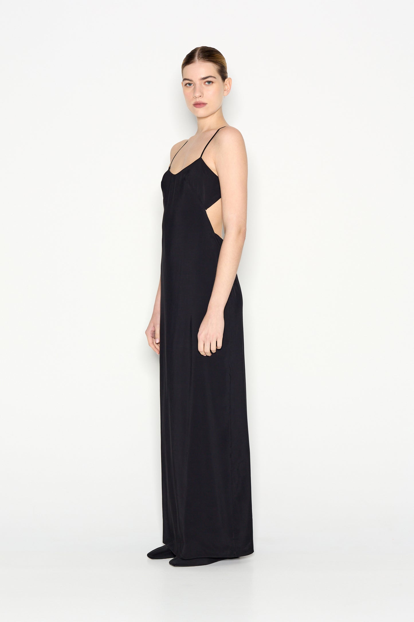Nadia Rapti Lava Long Dress Black