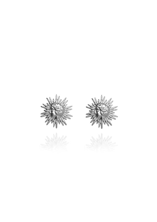 Hermina Sun Mini Studs Sterling Silver