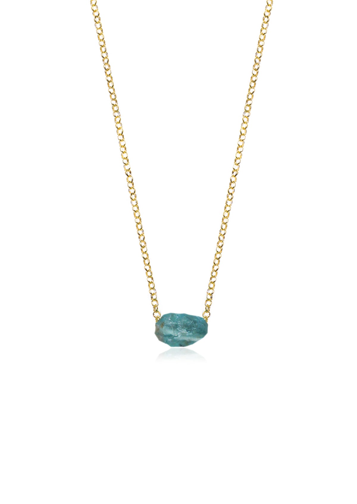 Hermina Lukumaki Fystiki Necklace Sterling Gold Plated
