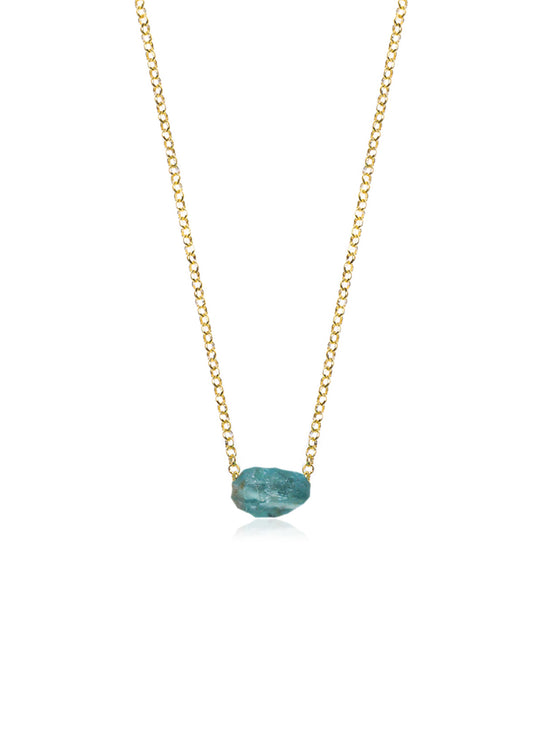 Hermina Lukumaki Fystiki Necklace Sterling Gold Plated