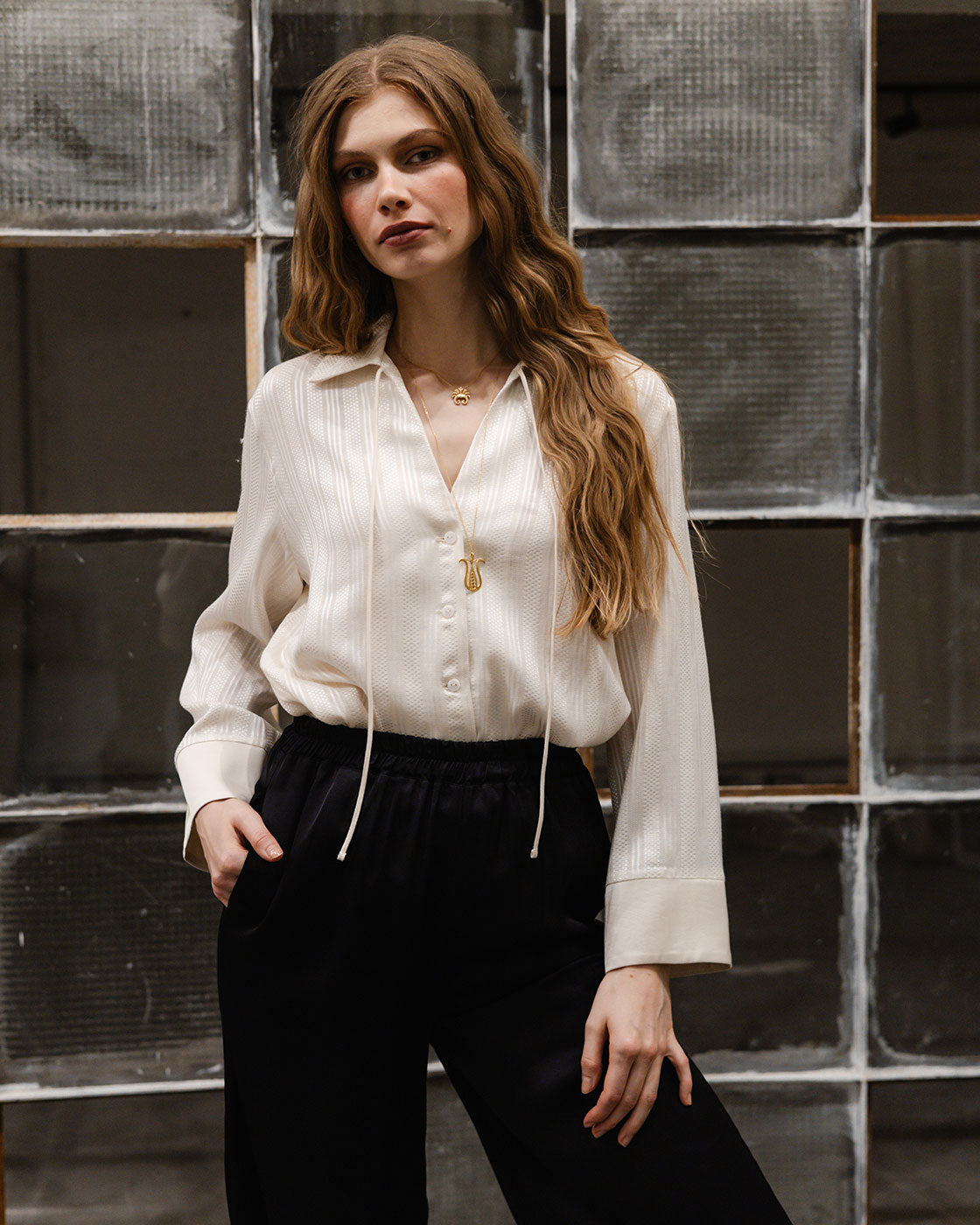 Klotho Thaleia Shirt Ivory
