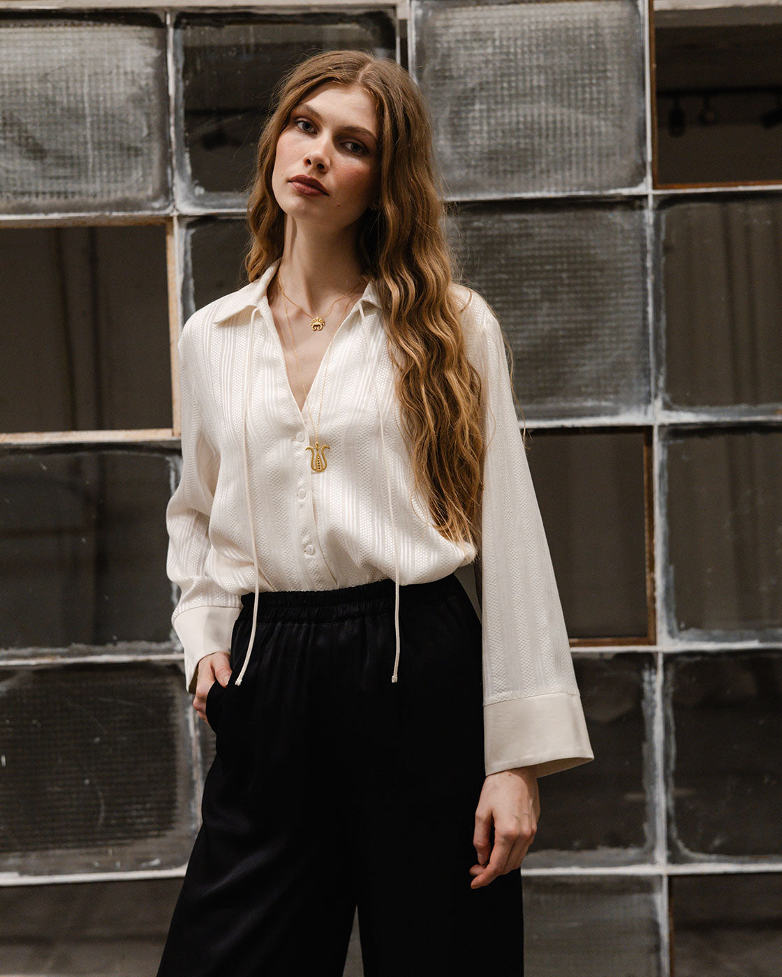 Klotho Thaleia Shirt Ivory