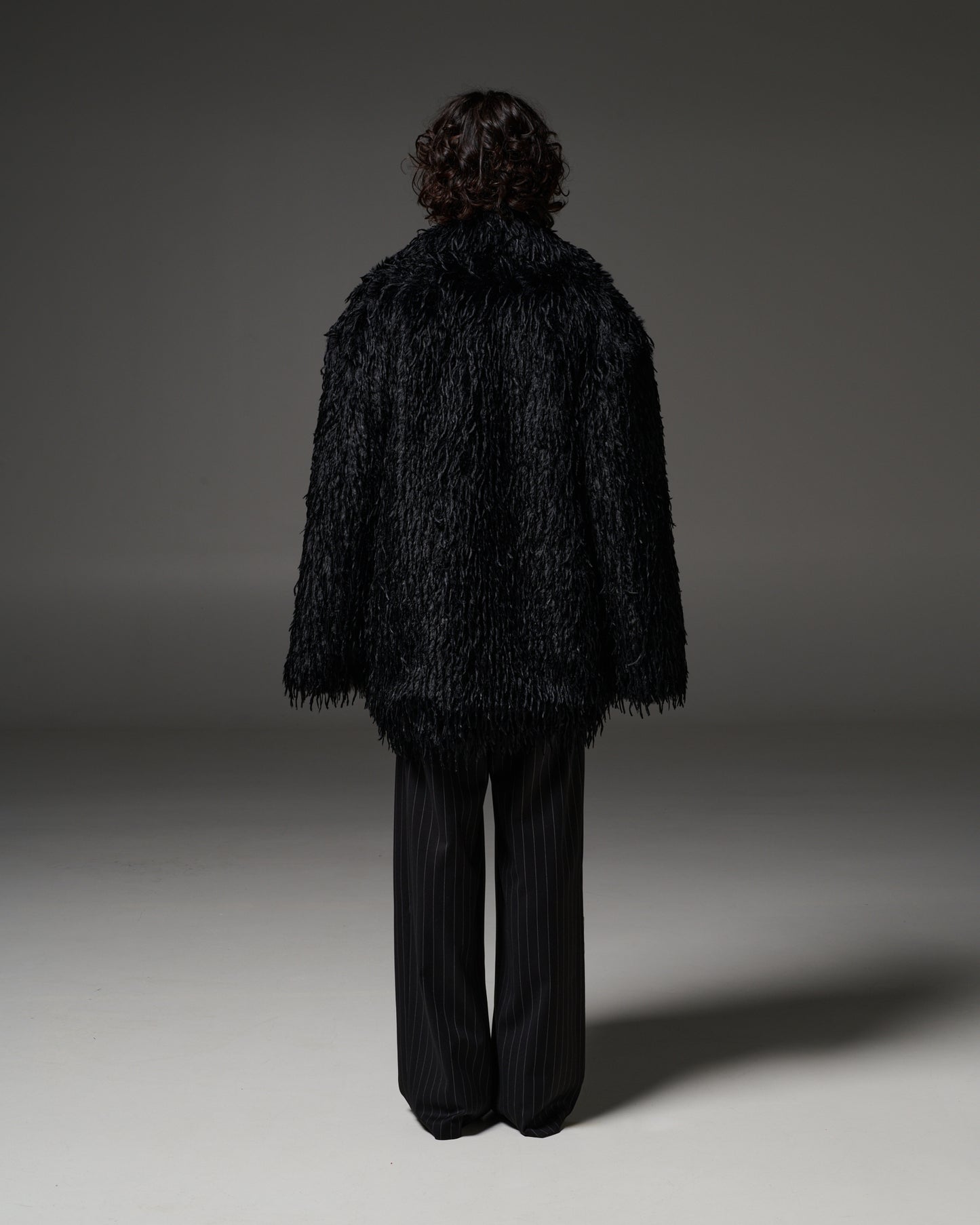 Stelios Koudounaris Eco Fur Jacket