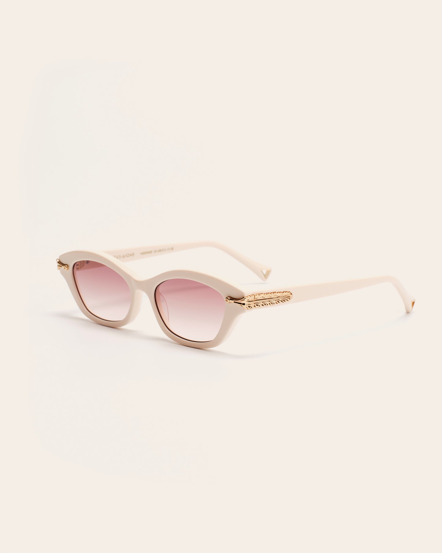 Zeus +Dione Paros Sunglasses Cream (non returnable item)