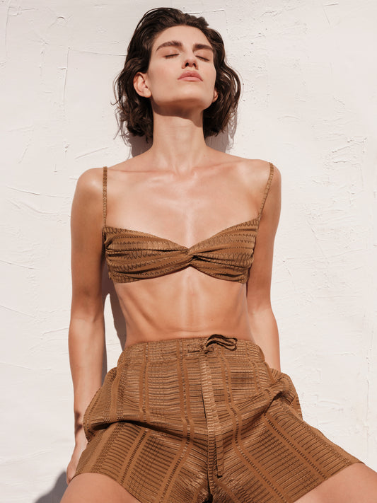 Zeus+Dione Paxi Shorts Tan