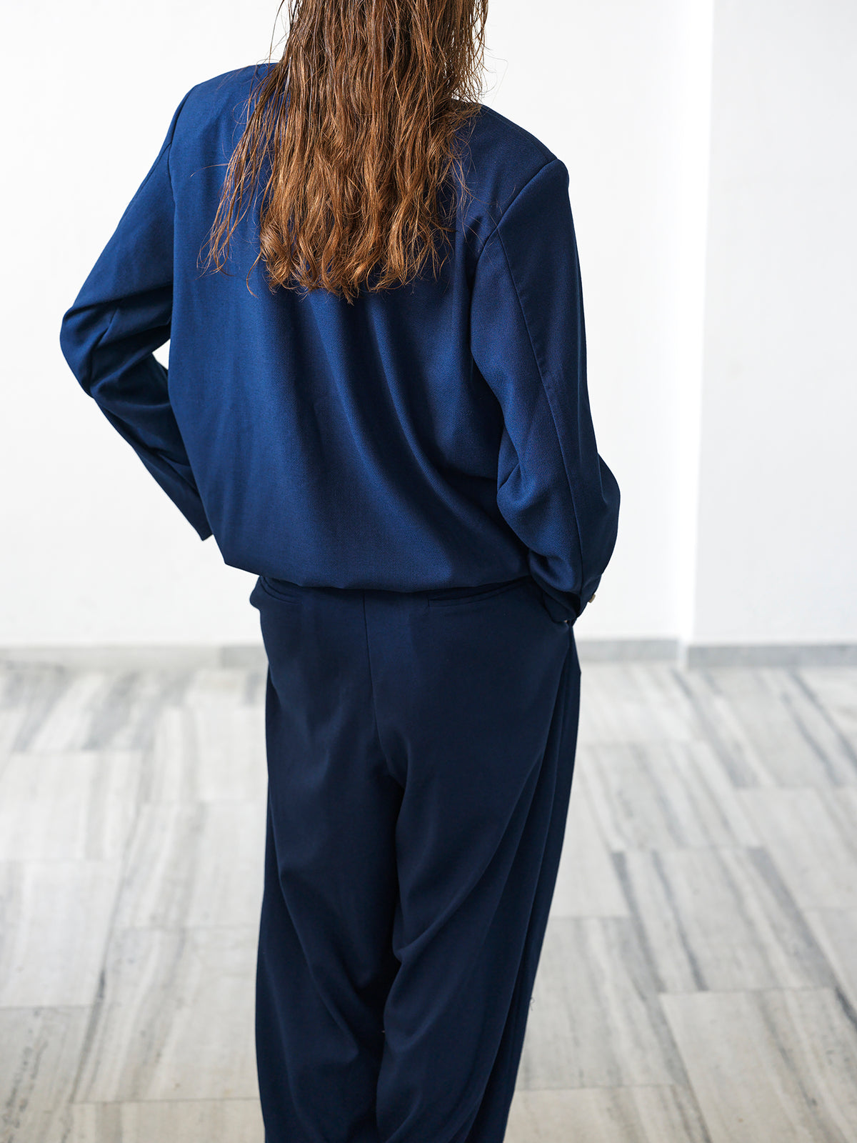 Key Negroni Trousers Royal Azure