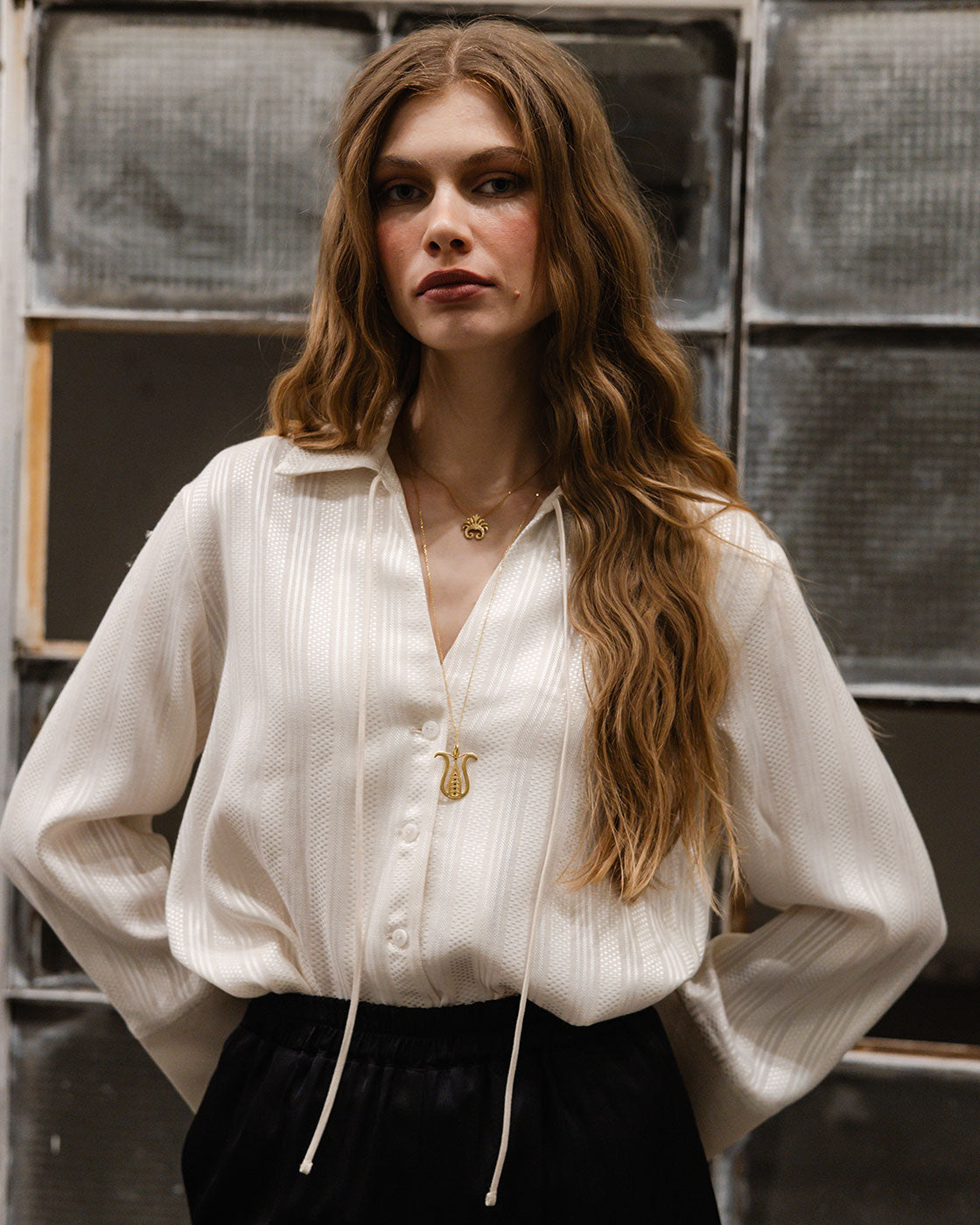 Klotho Thaleia Shirt Ivory