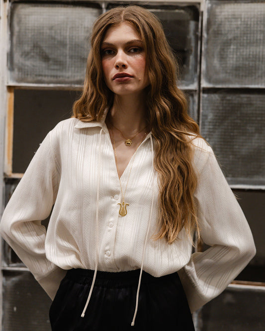 Klotho Thaleia Shirt Ivory