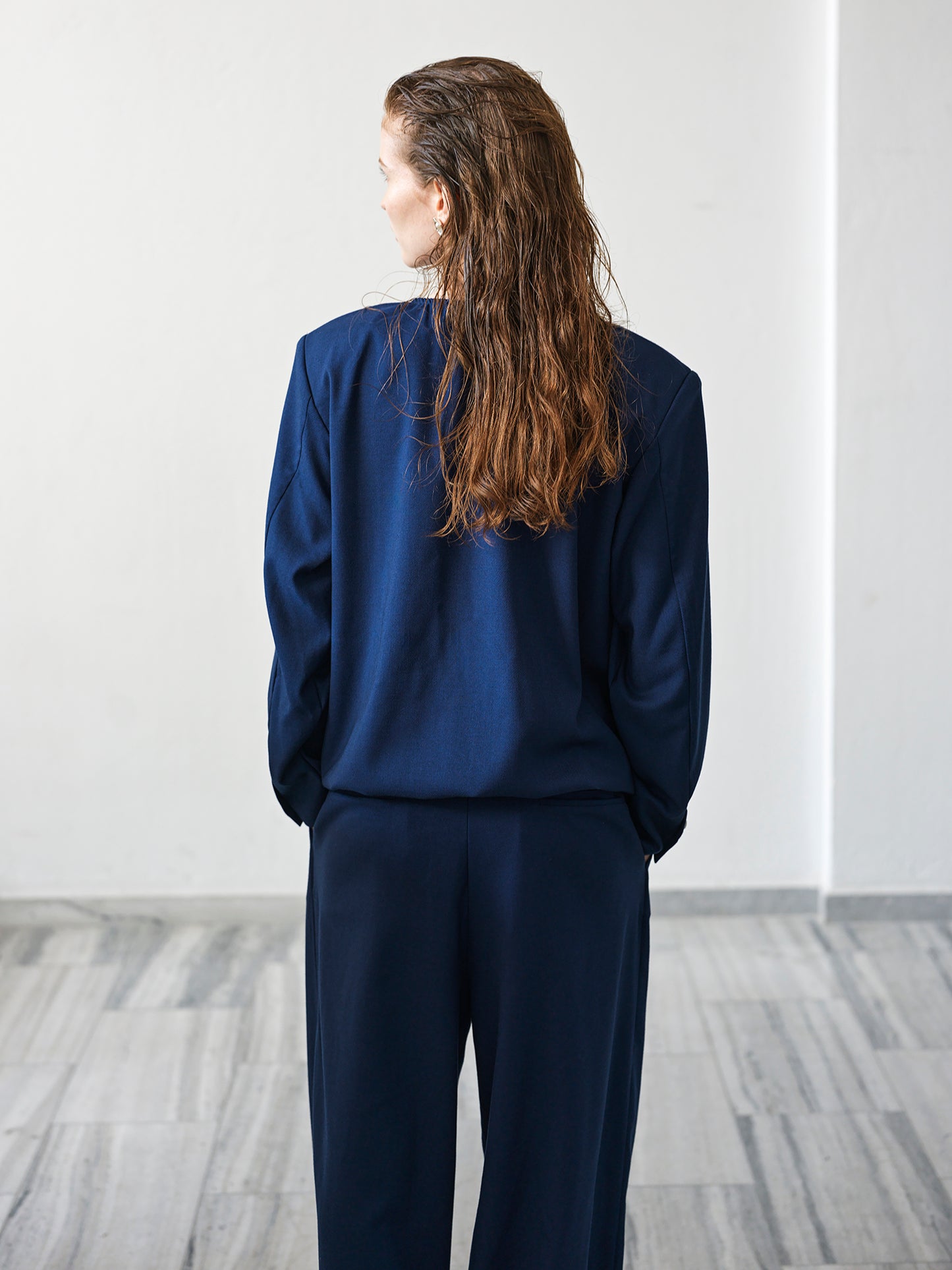 Key Pepple Blouse Royal Azure