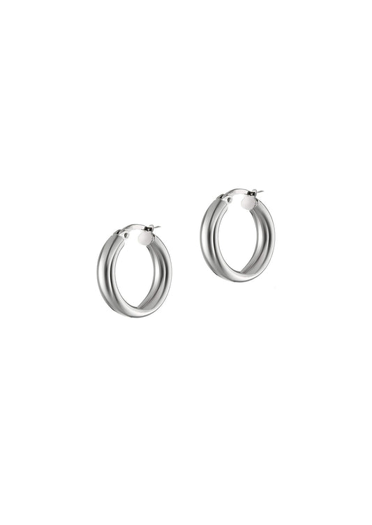 Hermina Adella Hoops Silver