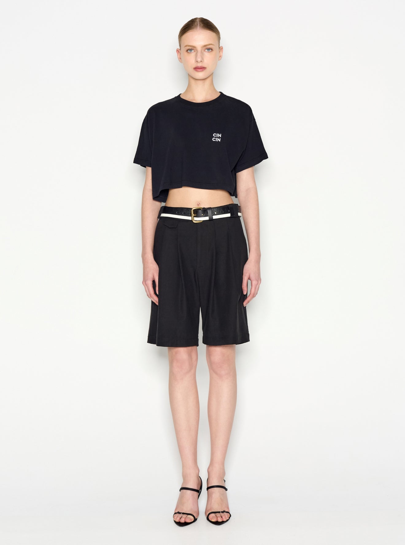 Nadia Rapti Cin Cin Crop T-shirt