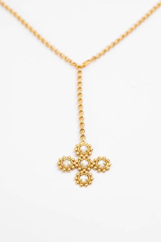 Delina Hagne Pearl Necklace