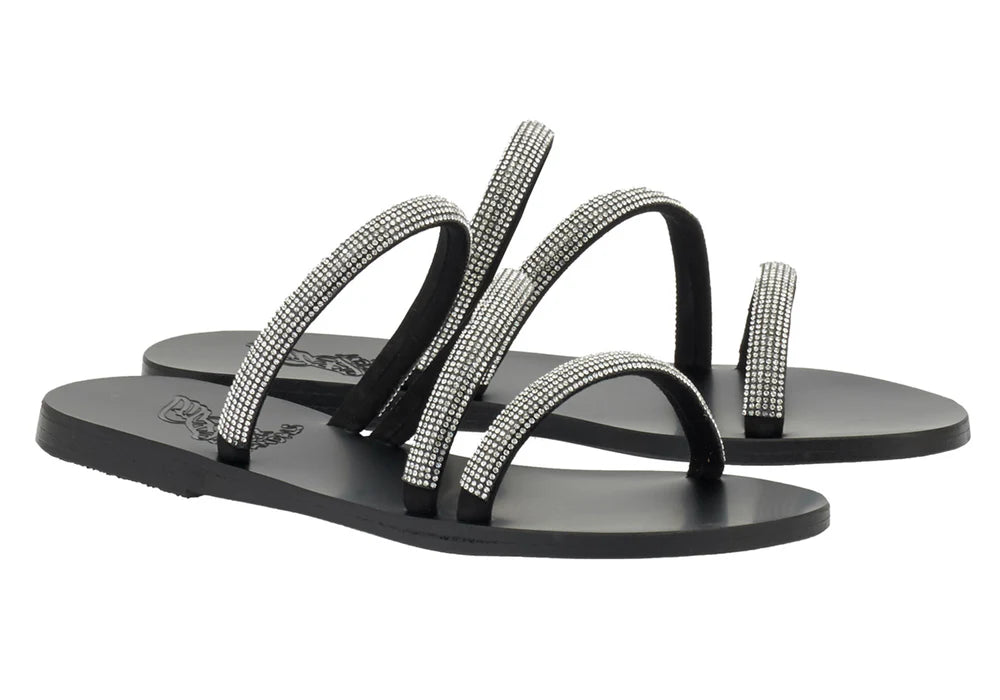 Ancient Greek Sandals Polytimi Diamanté