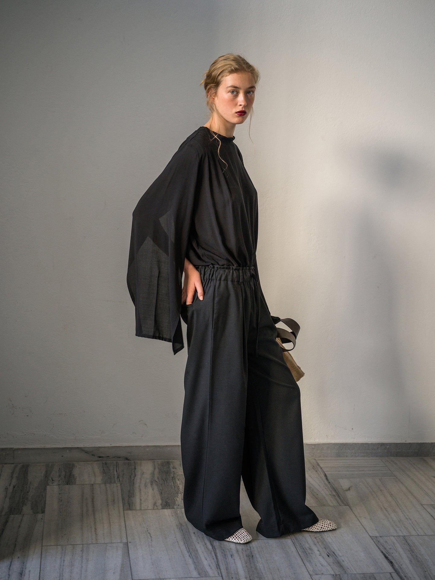 Key Cord Trousers Black