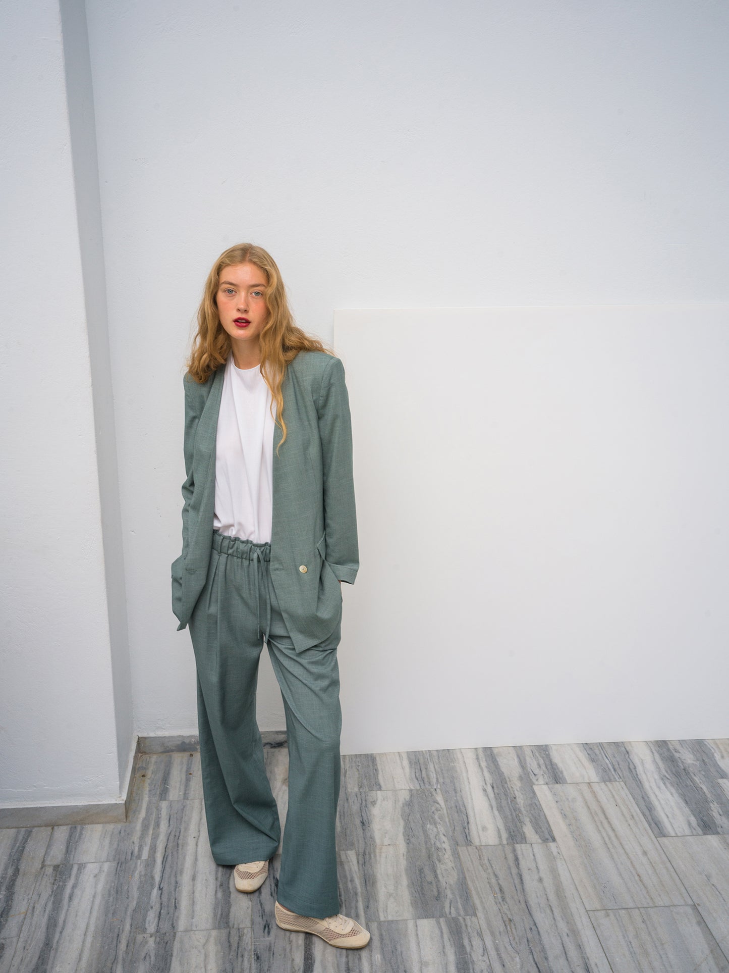 Key Cord Trousers Sea-stone                * more stock available *