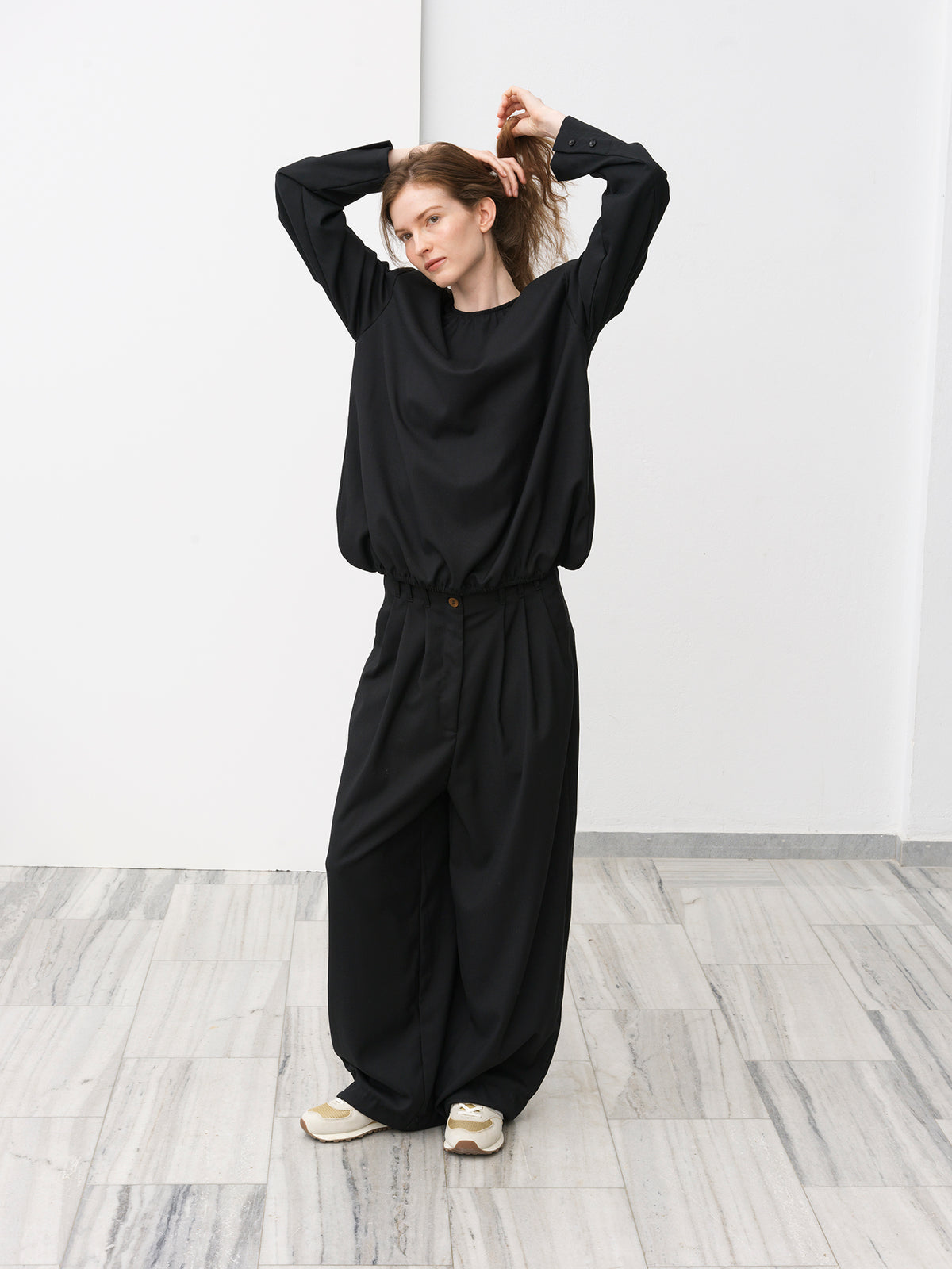 Key Pepple Blouse Sable Black