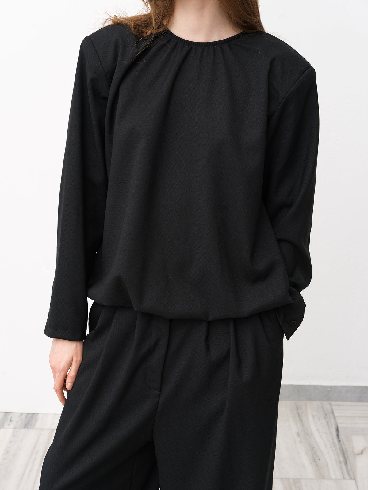 Key Pepple Blouse Sable Black
