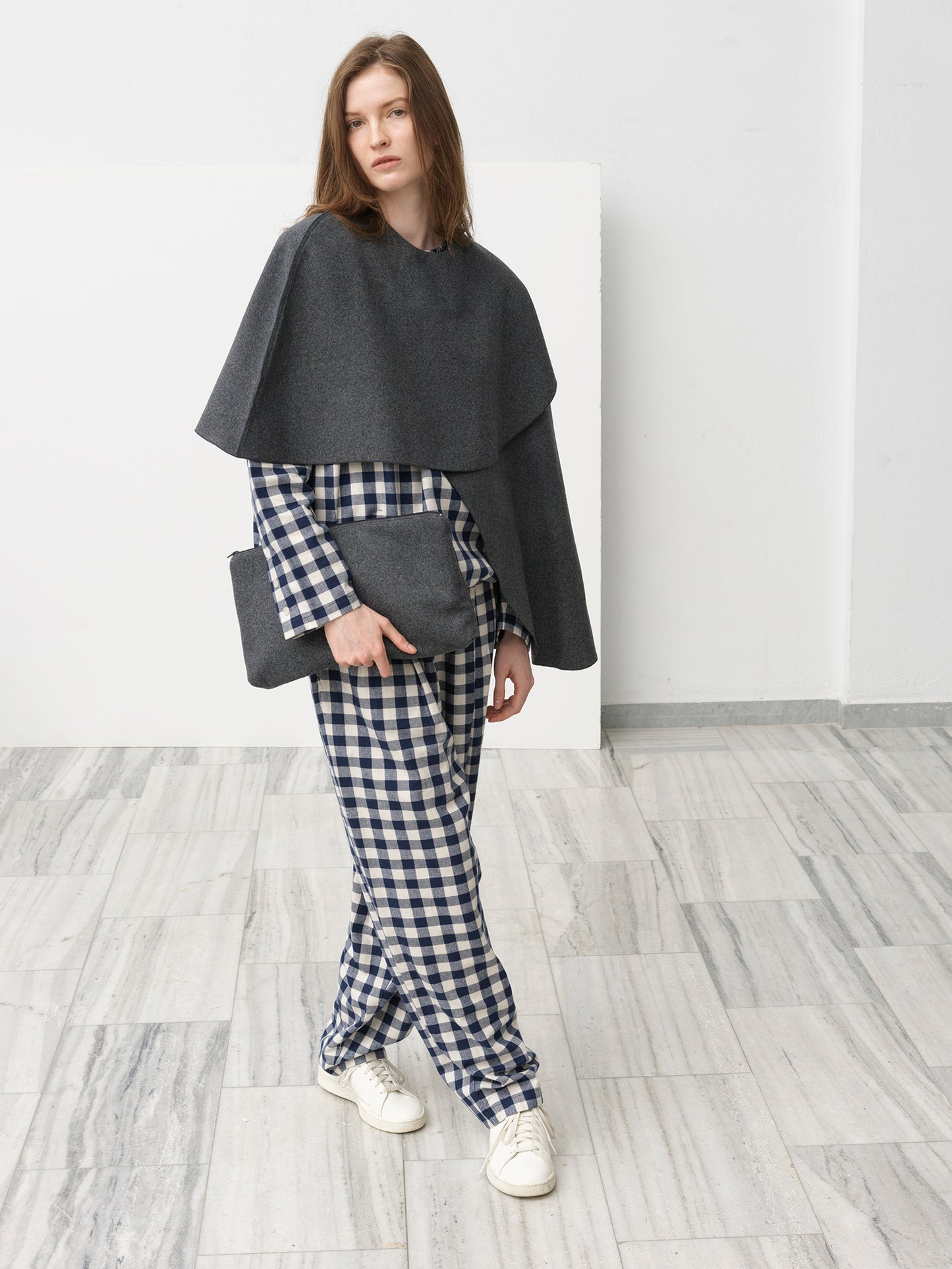 Key Wool Envelope Deep Smoke Grey