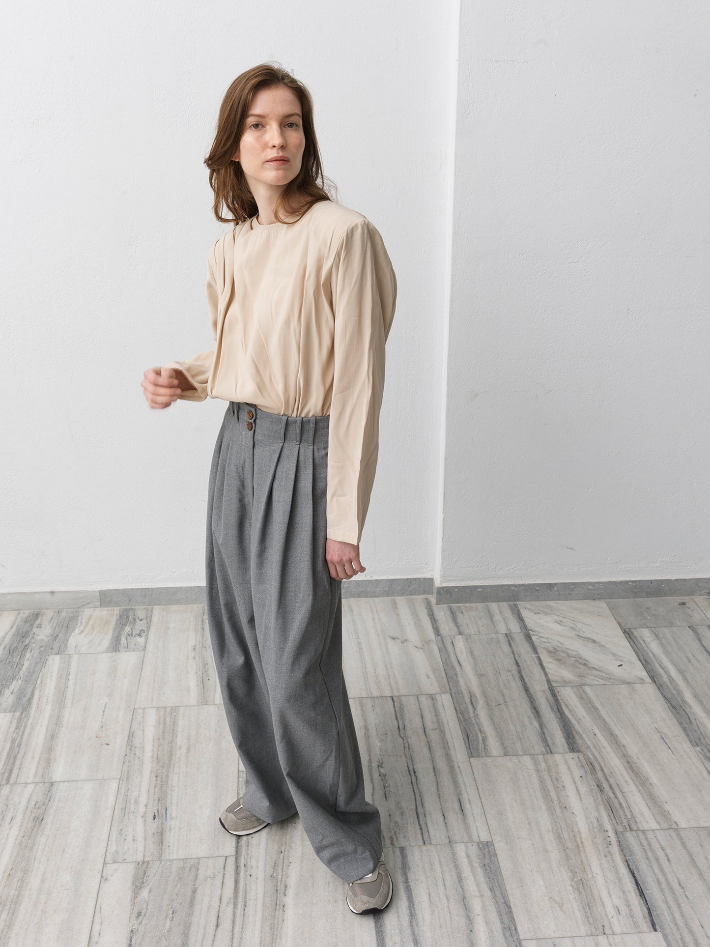 Key B52 Trousers Grey