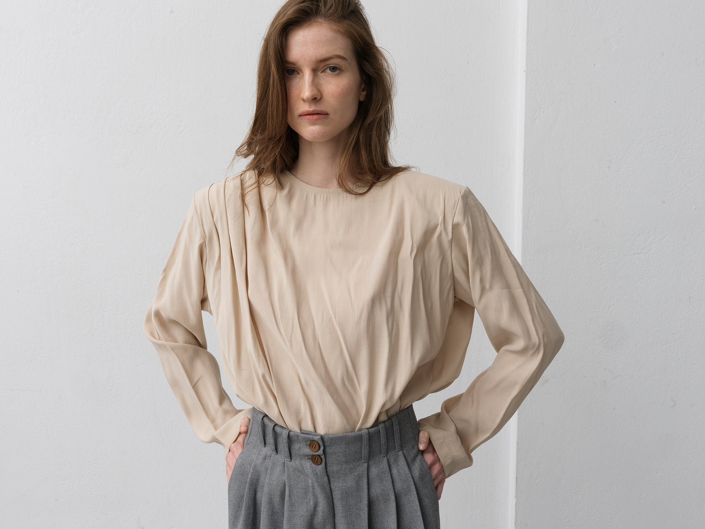 Key B52 Trousers Grey