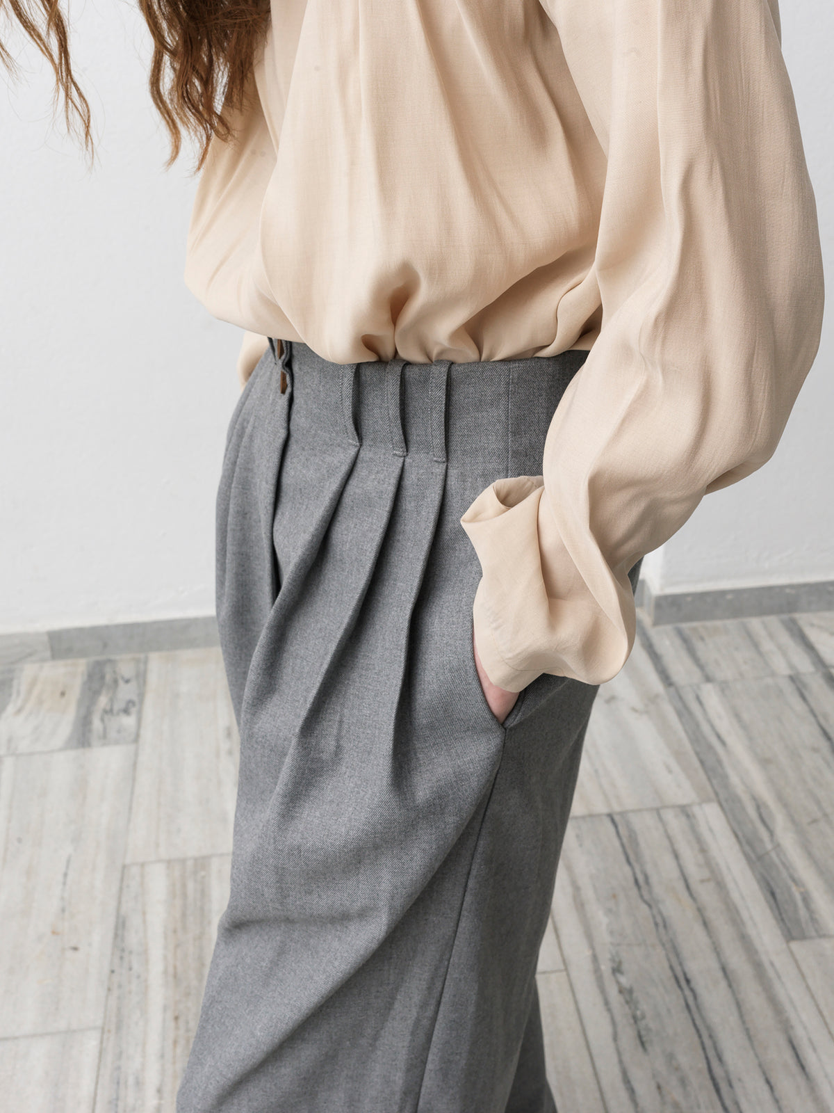 Key B52 Trousers Grey