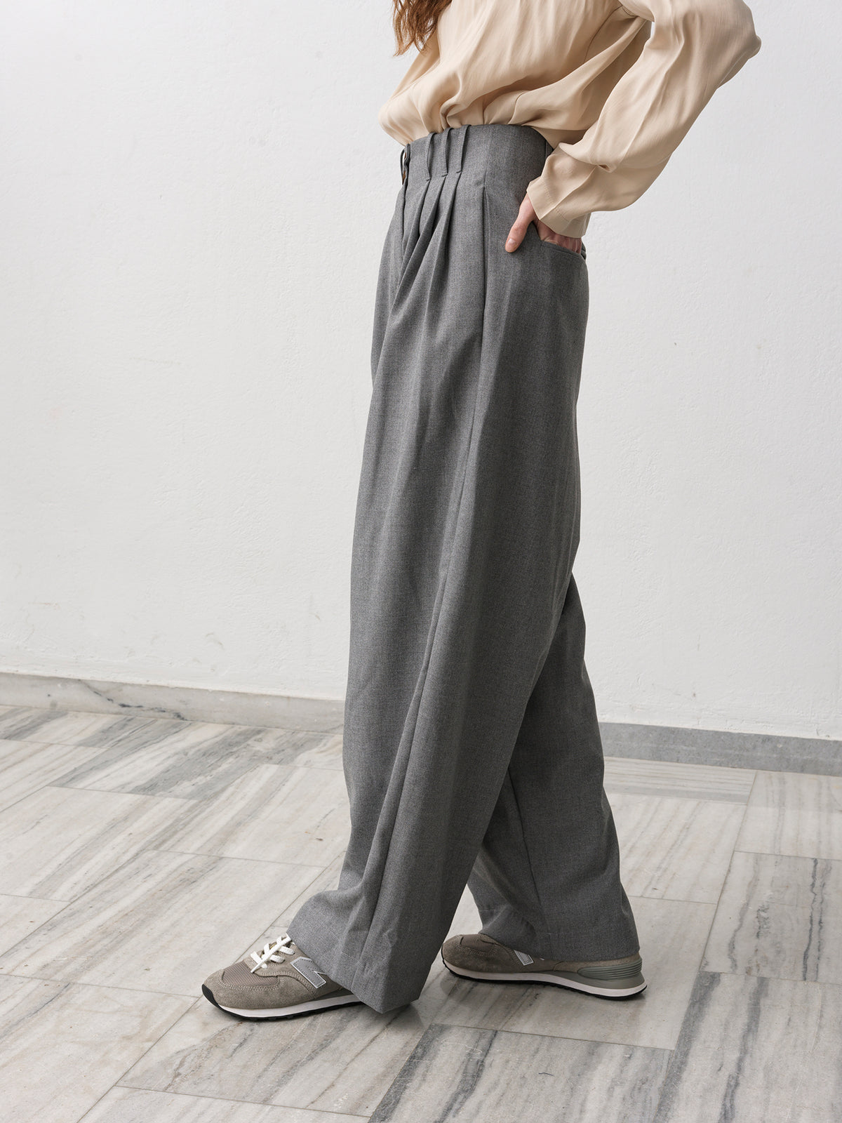 Key B52 Trousers Grey