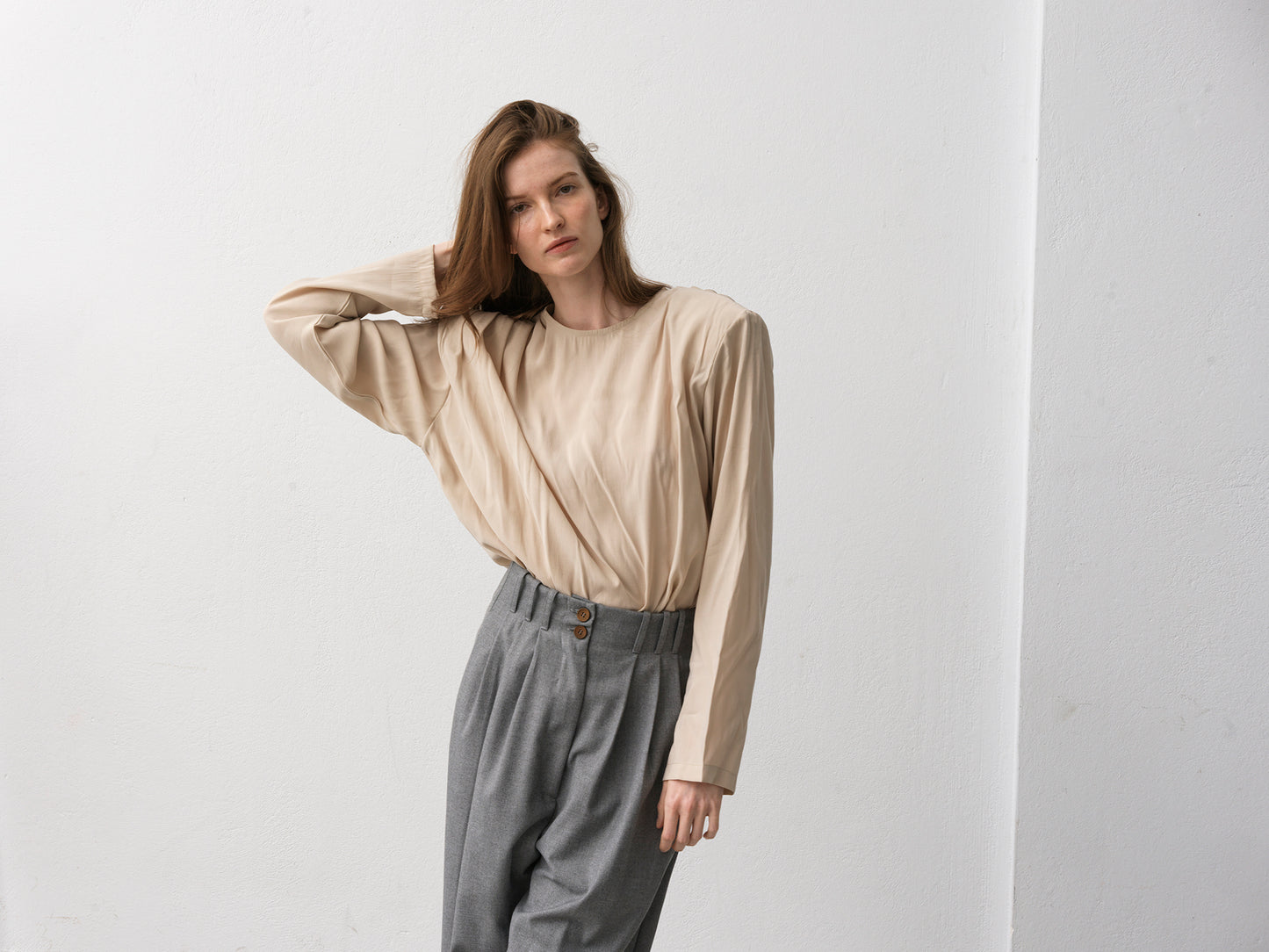 Key B52 Trousers Grey